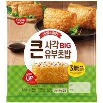 동원에프앤비 동원 큰사각 유부초밥 378g, 1개