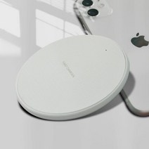 Qi 무선 충전기 휴대폰 고속 충전 도크 아이폰 삼성 샤오미 화웨이 P3 용 5W 10W, White