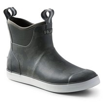 HUK mens Rogue Wave Shoe | High-performance Fishing & Deck Rain Boot White - New 14 US, 7, Running Lakes - Volcanic Ash, Running Lakes - Volcanic Ash