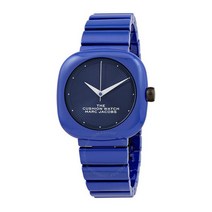 Marc Jacobs 마크 제이콥 The Cushion Quartz Blue Dial 쿼츠 블루 다이얼 Ladies 여성 Watch 워치 시계 MJ0120184712