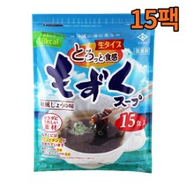 (일본직구) 나가이 김 모즈쿠 스프 35g 15개입, 1팩