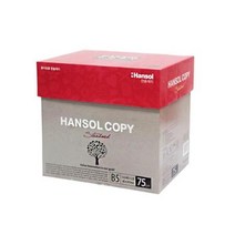 한솔 B5복사용지 프린터용지 500매X5권 2500매 1박스, 단품, 단품