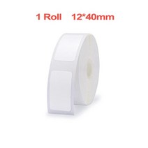 niimbot d11 휴대용 열 라벨 프린터 블루투스 무선 빠른 인쇄 쇼핑몰 홈 오피스 방수 라벨 용지 사용, 1롤