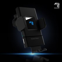 밀윈드 FOD 15W 차량용 무선충전거치대 자동차 센서 무선충전기