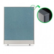 가구샘 PVC 파티션 H1500 원톤 어두운프레임 OG1054, H1500xW800/PN718