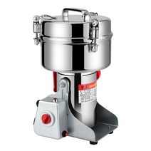 업소용 고추가루 곡물 분쇄기 전동 대형 다지기 가정용 마늘 양념 업소용 방앗간 기계 제분기, 2500g 304 스테인레스