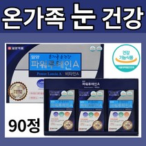 90캡슐 3개 세트 루티엔 루테인 비타민 일양약품 식 약 처 인증 눈 건강 기능 식품 10대 30대 온가족 눈 건강 에좋은 대용량 고함량 섭취 영양제 추천 보조제 알약 모양 캡슐형, 3개(9개월)