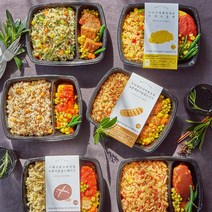 홀리셔스 건강 도시락 2종 6팩, 6set