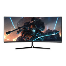 한성컴퓨터 1500R 커브드 게이밍 리얼 100 모니터, TFG34Q10W(무결점)