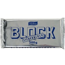 Bohme Block Baking Chocolate 뵈메 독일 실버 블록 초콜릿 베이킹 제빵재료 200g 12팩