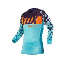 모토크로스 저지 mtb 다운힐 사이클링 산악 자전거 maillot ciclismo hombre quick dry jersey bat fox Woman, [05] L, [02] B-L005