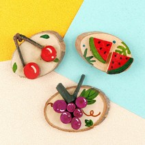 [메이크문구]DIY 냉장고자석만들기 과일3종, 03 포도