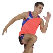 러닝 싱글렛 민소매 남성용 마라톤 기능성 나시, pink, 1개