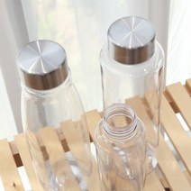 퓨어데일 데일리 트라이탄 물병 대용량 휴대용 투명 보틀 300ml 500ml 1L 텀블러 물통, 뉴데일리1L