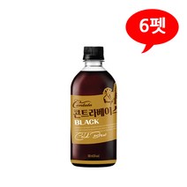 칸타타 콘트라베이스 블랙 500mL X 6펫