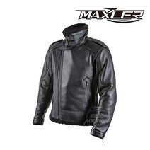맥슬러 ARC MUSTANG JACKET - Black / 아크 무스탕 자켓 / 오토바이 겨울자켓, 2XL
