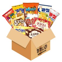 까까나라 크라운 Best Eat Tem 과자세트 10p, 크라운  Best Eat Tem 과자세트 10p