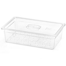 PC밧드Full인치-바드 바트 업소용보관용기 반찬통 플라스틱밧드 투명밧드 음식재료보관용기진성