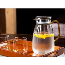 북대사글라스 호박 티포트 세트 (1600ml)