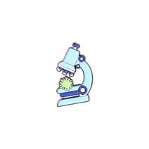 실험실 소모품 과학은 진짜 에나멜 핀 화학 분자 구조 브로치 비커 테스트 튜브 현미경 동물 배지 실험실, 한개옵션1, 14 XZ4644