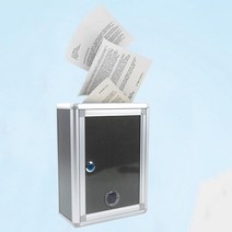 우체통 우편수취함 고충처리함 건의함 소리함 편지함 벽 마운트 야외 스테인레스 스틸 편지 포스트 우편함 제안 저장 벽 장식 제안 상자, 스타일 2