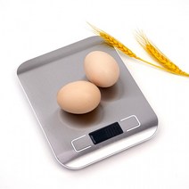주방 전자저울 이유식 5kg 계량, 화이트(건전지없음)