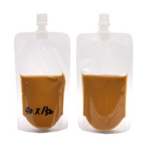 스파우트파우치/90x150mm/투명파우치/한약봉지