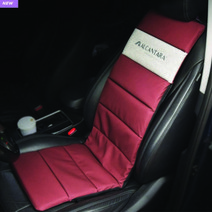 알칸타라 블럭나인 코티드 자동차시트 차량용시트, 1개, 다이아블랙+목쿠션