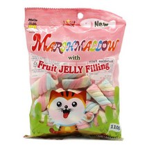 멜로우 후르츠필링 머쉬멜로우젤리(110g), 꿀도매꿀소매 1, 110g