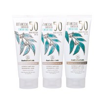 오스트레일리안골드 [오스트레일리안골드] 보태니컬 SPF50 PA++++ 틴티드 페이스 선크림 89ml, 미디엄 투 탠 브로드 스펙트럼