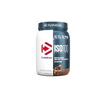 Dymatize ISO100 가수 분해 단백질 파우더 100% 분리 유청 단백질 25g BCAA 5.5g 글루텐 프리 빠른 흡수 소화가 쉬움 고메 초콜릿 20회 분량, 20 Servings (Pack of 1), Strawberry