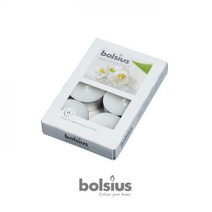 [bolsius] 볼시어스 프리미엄캔들 티라이트 센트 릴리오브더밸리 백합향 약4시간(6개), 릴리 오프 더 밸리(백합향)