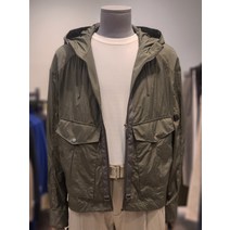 본 BON MAGNUM 23 S/S 카키 립스타 후드 쉘파카 퍼 BN3MJP483