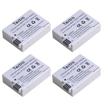4PCS 1800mah LP-E8 LPE8 배터리 LED Type-C 듀얼 충전기 Canon EOS 550D 600D 650D 700D X4 X5 X6i X7i T2i T3i, 4 batteries