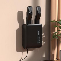 신발살균기 소독기 탈취 말리기 스타일러 관리 미니 건조기 운동화 부츠 슬리퍼 구두 장화 안전화 전기 신발 습기 냄새 제거 가정용 탈취제 건조 함 복원 빠른 살균 기계, [03] black EU