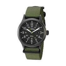 타이멕스 남성 익스페디션 스카우트 40mm 시계 밀리터리
