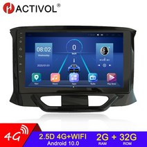 카오디오 4G + 안 드 로이드 10 2 딘 라디오 LADA X 레이 Xray 2015 자동 멀티미디어 GPS autoradio 오디오, 02 4G 2G 32G