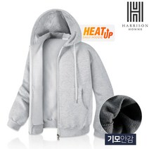 해리슨 오버핏 타이테크 투웨이 기모 후드집업 LWD1079