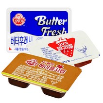 오뚜기 시럽3종 버터후레시+딸기쨈+메이플시럽 (딸기쨈 유통기한 7월 10일), 버터30+딸기쨈30+메이플30