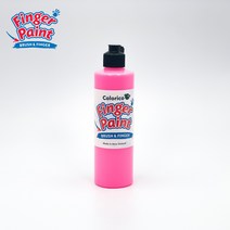 파스 핑거페인트 250ml 낱색 (13가지 색상 선택), 분홍색