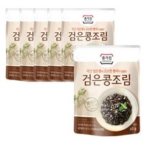 종가집 검은콩조림 60g 6개, 종가집 검은콩조림60g