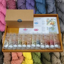 천연염색키트 12종 A세트 / 천연염색재료 / 천 의류 원단 섬유 옷 자연 염색약, 12색