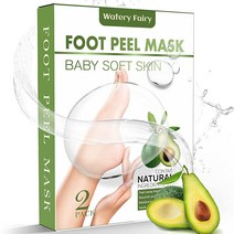 Foot Peel Mask-2 Pack Natural Incredients Foot Care Peel Away Hard Skin and Calluses Moisturise Nour