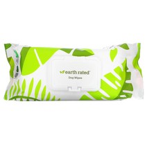 Earth Rated 반려견 물티슈 라벤더 물티슈 100장