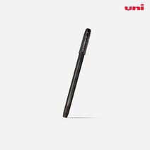 유니 제트스트림 SX-101 / JETSTREAM 단색 / 0.7mm 1.0mm / 블랙 블루 레드 / 12개 묶음상품 / 유성볼펜 뚜껑식볼펜 캡식볼펜 사무용볼펜, 블랙_1개