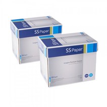 삼성전자 SS페이퍼 A4용지 75g 2박스 5000매 복사용지 SSPAPER, 판매