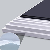 폼보드 제작 폼포드 보드롱 압축 스티로폼 우드락 5pcs 흰색 pvc diy 건물 모델 재료 수제 모델 플라스틱 플랫 300x200mm 만들기, 5mm