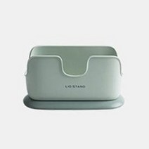 키밍 모던 냄비뚜껑 거치대 주방받침대 소품정리 H2424, 그린-스탠드
