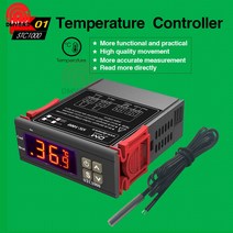 디지털 서모 스탯 HYGROSTAT 온도 습도 컨트롤러 레귤레이터 STC-1000 STC-3000 STC-3008 STC-3028 AC 110V-220V DC 24V, STC-3028 110V-220V