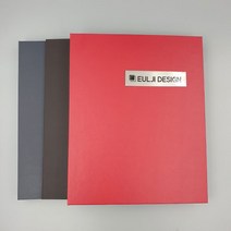 [을지메뉴] 가성비 A4바인더 레드 + 속지구성 예쁜바인더 3공바인더 속지 바인더제작, 가성비 레드+속지 10장